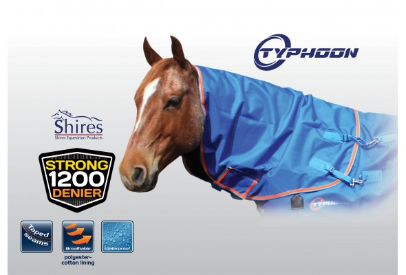 Shires Summer Typhoon Neck Rug