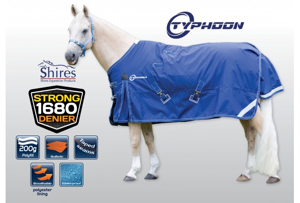 Shires Winter Typhoon Rug Only 200g