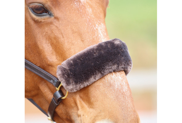 Shires Supafleece Noseband Sleeve