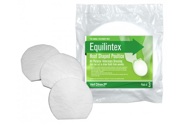 Vet Direct Equilintex Hoof Shaped 3Pk Vet Direct Equilintex Hoof Shaped 3Pk