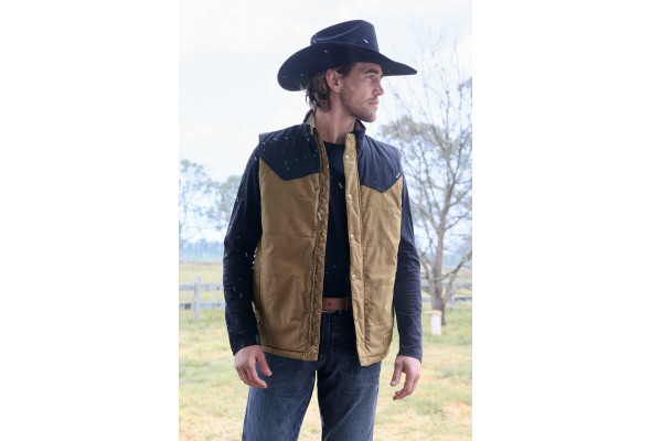 Wrangler Mens Ruben Vest Wrangler Mens Ruben Vest