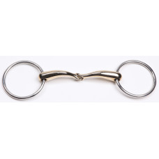Zilco Curved Gold Jointed Snaffle