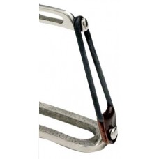 Zilco Peacock Iron Leather Straps Pair